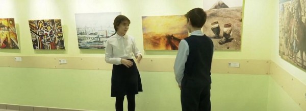 Передвижную школьную выставку запустили в Новосибирске Передвижную школьную выставку запустили в Новосибирске