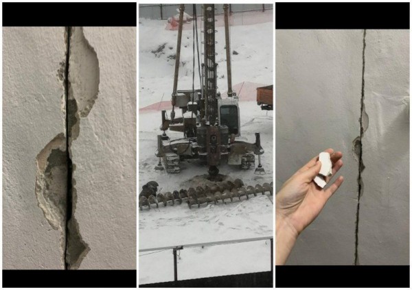 Жители Челюскинского жилмассива пожаловались на трясущиеся стены Жители Челюскинского жилмассива пожаловались на трясущиеся стены