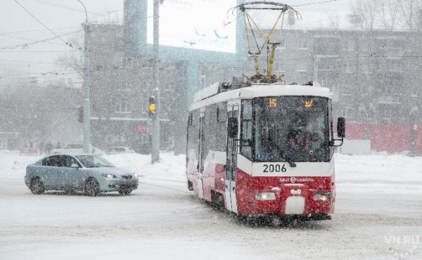 Гололед, буран, метели: погода в Новосибирске до конца недели