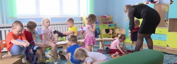 Трёхэтажный детсад на 220 мест открыли в Первомайском районе Трёхэтажный детсад на 220 мест открыли в Первомайском районе