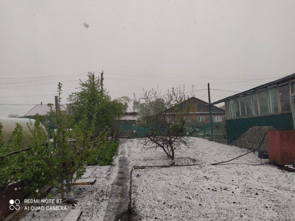 Метель обрушилась на Тогучинский район