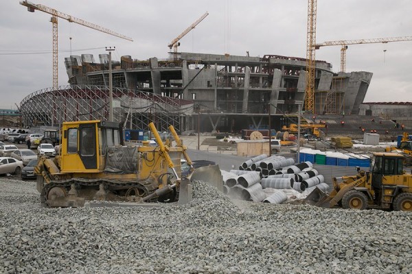 В строительстве ледовой арены в Новосибирске нашли нарушения проектной документации и техрегламента