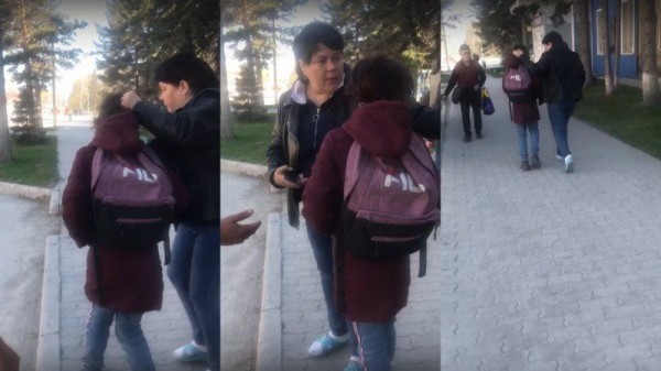 Пьяная мать оттаскала дочь за волосы в центре Искитима