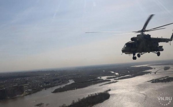 Репетиция воздушного парада на День победы-2021 прошла в Новосибирске