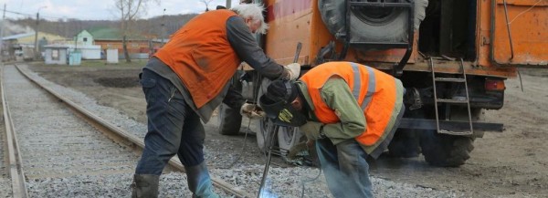 Два трамвая закроют до&nbsp;7&nbsp;июня в&nbsp;Новосибирске из-за ремонта путей