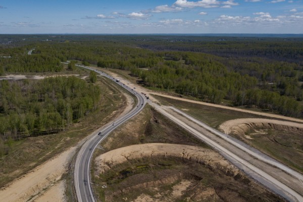 Просеки и эстакады: как сегодня выглядит Восточный обход Новосибирска Просеки и эстакады: как сегодня выглядит Восточный обход Новосибирска