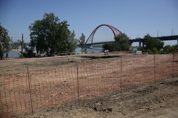 Бассейн и&nbsp;горки для сноутьюбинга начали строить в&nbsp;Бургинской роще