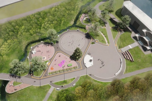 Сцена, кафе и родник: для парка в пойме Ельцовки разработали дизайн-проект Сцена, кафе и родник: для парка в пойме Ельцовки разработали дизайн-проект