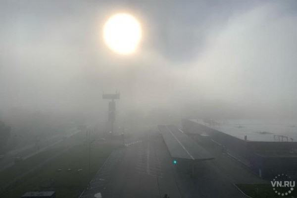 Туман помешал самолетам приземлиться в аэропорту Толмачево