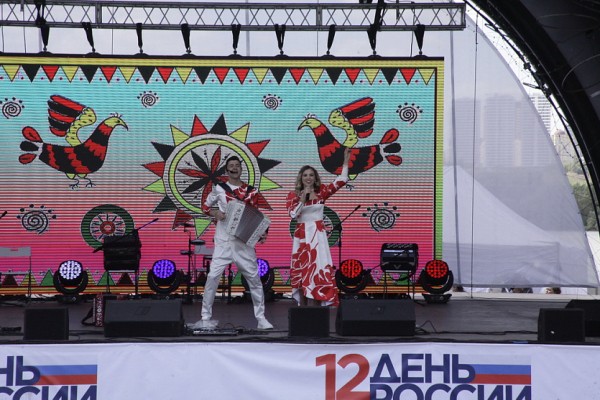 День России отметили на&nbsp;Михайловской набережной