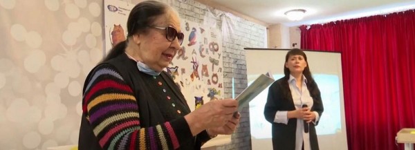 Сказительница Таисия Пьянкова показала новую книгу &laquo;Щепотка мудрости&raquo;