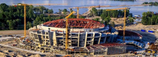 На&nbsp;стройке ЛДС в&nbsp;Новосибирске побывали канадские телевизионщики