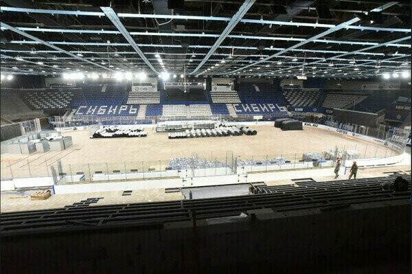 Андрей Травников: "После ремонта ЛДС &laquo;Сибирь&raquo; будет соответствовать всем требованиям IIHF и ФХР"