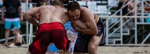 Первый турнир по пляжной борьбе прошёл в Новосибирске Первый турнир по пляжной борьбе прошёл в Новосибирске
