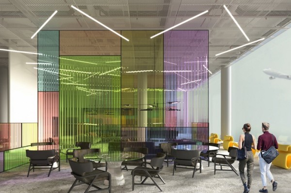 Как будут выглядеть интерьеры нового терминала Толмачёво: проекты НГУАДИ