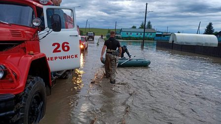 Сильные дожди вызвали подтопления в двух районах Забайкалья
Сильные дожди вызвали подтопления в двух районах Забайкалья