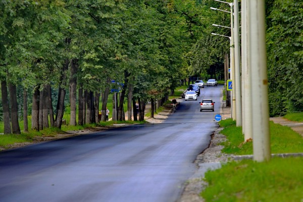 Новый асфальт на&nbsp;улице Пирогова возле НГУ уложат к&nbsp;концу июля