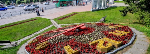 Облака из&nbsp;серых спирей украсили транспортные развязки в&nbsp;Новосибирске