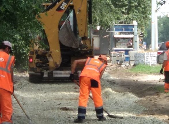 На улицах Титова и Станиславского в Новосибирске стартовал масштабный ремонт