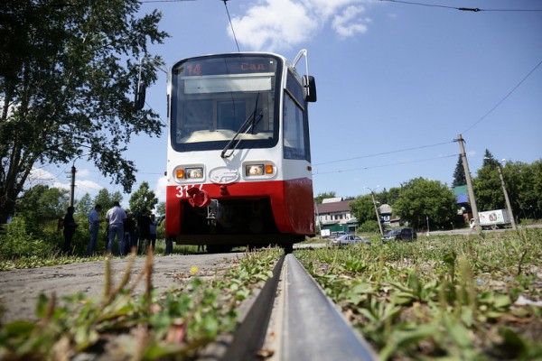 Трамвай с&nbsp;кондиционером в&nbsp;салоне вышел на&nbsp;линию в&nbsp;Новосибирске