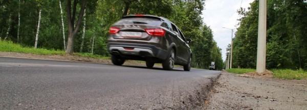 Новый асфальт на&nbsp;улице Пирогова возле НГУ уложат к&nbsp;концу июля