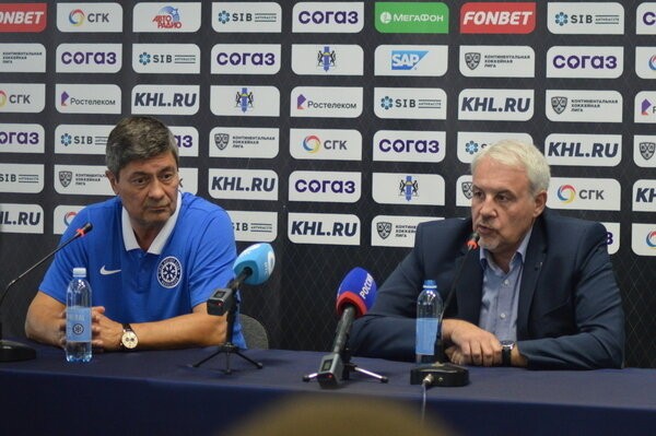Пресс-конференция ХК "Сибирь" к старту сезона