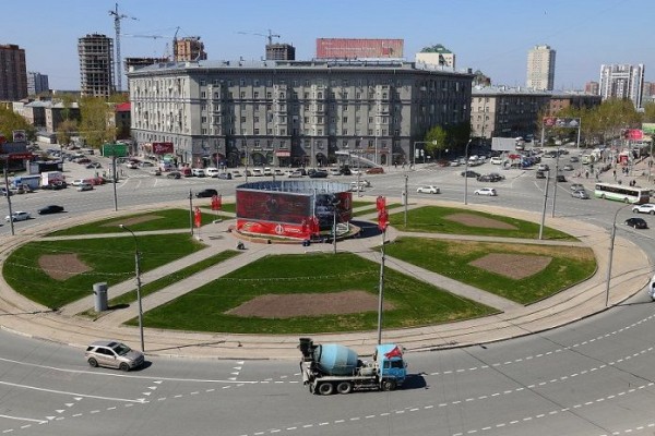 Реконструкция площади Калинина в Новосибирске состоится в 2022 году Реконструкция площади Калинина в Новосибирске состоится в 2022 году