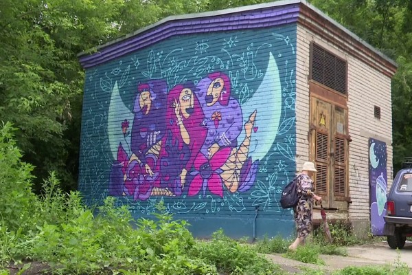 Худсовет разрешил оставить скандальные граффити в&nbsp;Академгородке