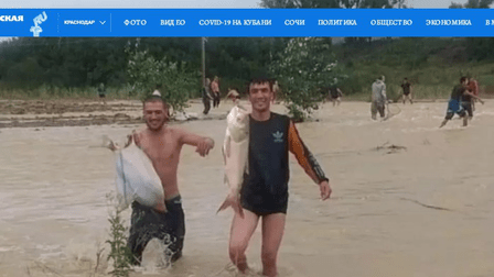 В полях под Анапой после наводнения рыбу собирают мешками
В полях под Анапой после наводнения рыбу собирают мешками