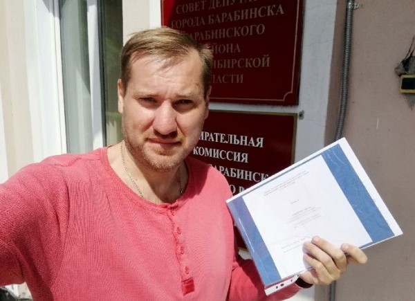 Константин Терещенко победил на выборах в горсовет Барабинска