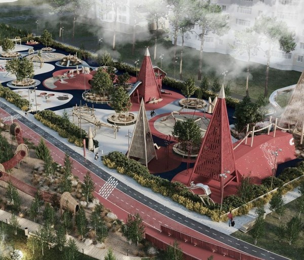 Новосибирская компания разработала проект реконструкции парка в Новом Уренгое - Континент Сибирь Online