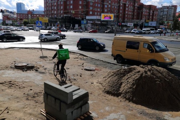 Проспект Димитрова в Новосибирске отремонтируют к 20 сентября