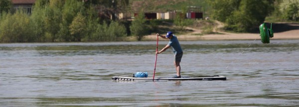 За&nbsp;мусором по&nbsp;Оби: субботник на&nbsp;сапбордах устроили в&nbsp;Новосибирске