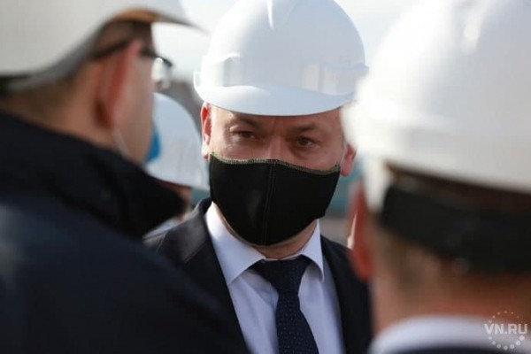 Андрей Травников пообещал сдать новый ЛДС в срок Андрей Травников пообещал сдать новый ЛДС в срок