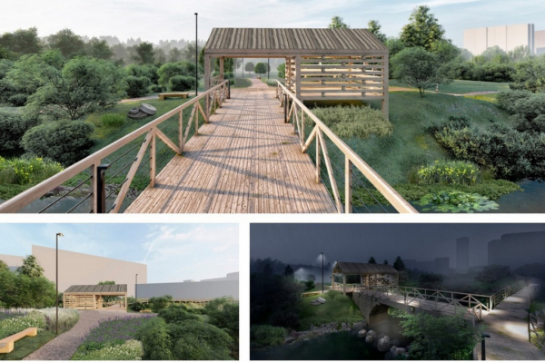 Ландшафтный парк в&nbsp;пойме реки Каменки начнут строить в&nbsp;апреле 2022 года