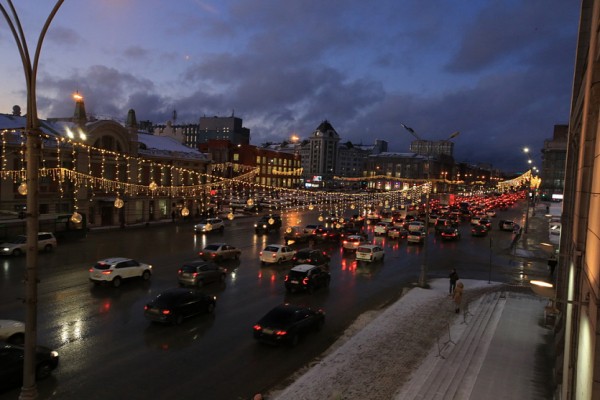 Главную ёлку в&nbsp;центре Новосибирска установят на&nbsp;следующей неделе