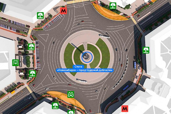 Мэрия Новосибирска готовит комплексную реконструкцию площади Калинина - Континент Сибирь Online