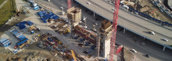 Группа «ВИС» показала с дрона готовность четвёртого моста в Новосибирске Группа «ВИС» показала с дрона готовность четвёртого моста в Новосибирске