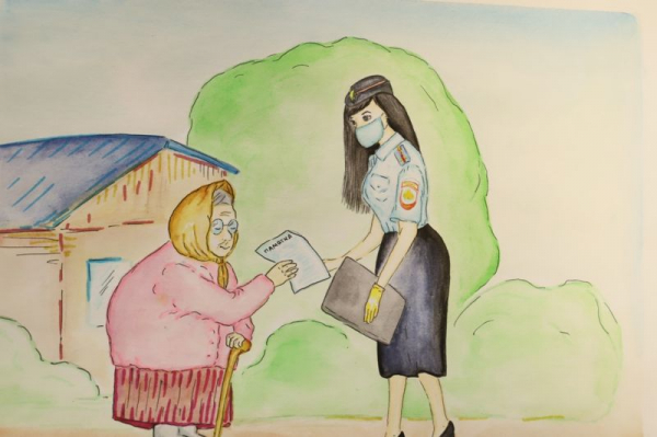 ГУ МВД России по Новосибирской области провели конкурс детского рисунка &laquo;Мои родители работают в полиции&raquo;