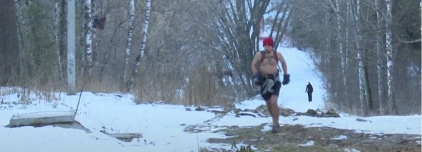 С&nbsp;голым торсом на&nbsp;морозе: фространнинг набирает популярность в&nbsp;Сибири