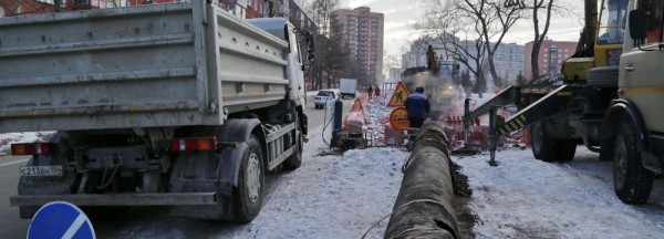 Улицу Столетова перекрыли до&nbsp;конца недели ради новой теплотрассы