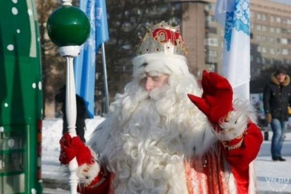 Дед Мороз на коне поздравит пациентов детского ковидария в Новосибирске