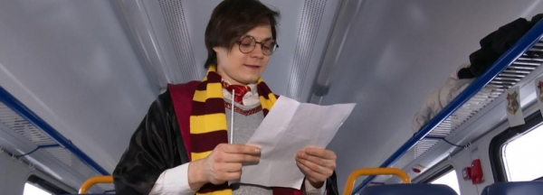 &laquo;Заколдованную&raquo; электричку до&nbsp;Хогвартса запустили из&nbsp;Новосибирска