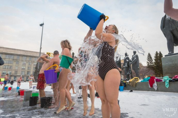 Оттепель накануне Крещения сменится крещенскими морозами в Новосибирске