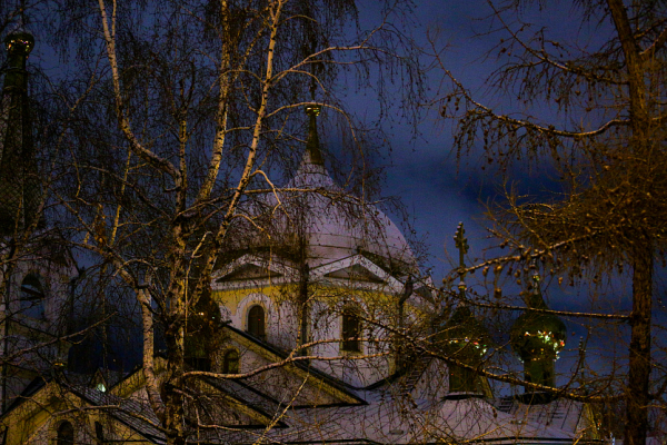 Воистину воскресе: репортаж с&nbsp;пасхальной службы в&nbsp;Вознесенском соборе