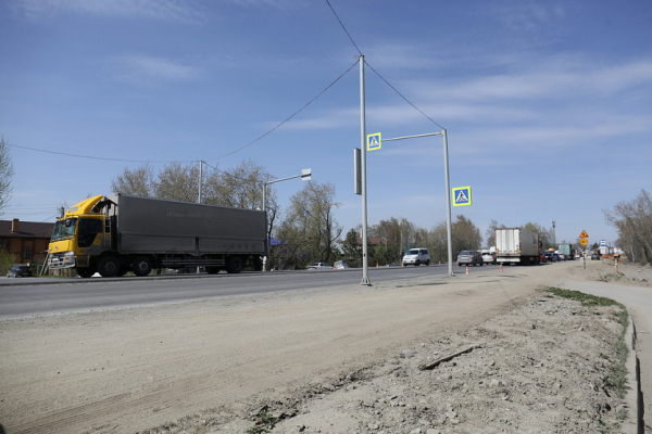 Четырёхполосное движение по&nbsp;улице Кедровой откроют в&nbsp;сентябре