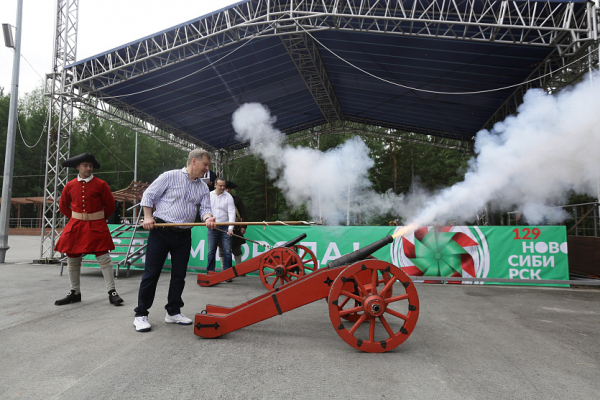 Заельцовский парк открыли для новосибирцев после реконструкции