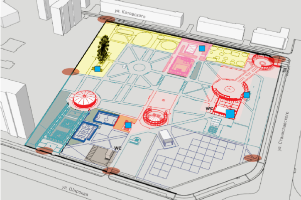 Парк с прудом, теплицами и солнечными часами откроют в Новосибирске