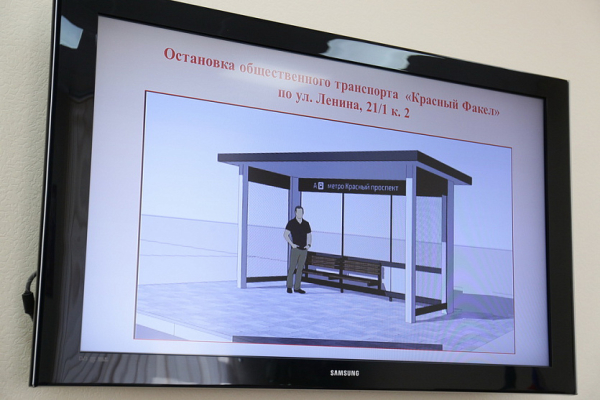 На&nbsp;остановке &laquo;Красный факел&raquo; появится современный прозрачный павильон
