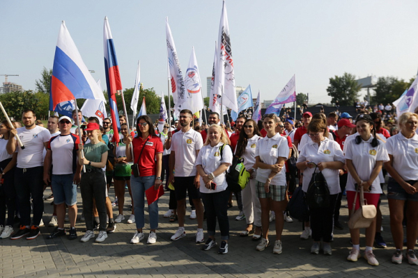 День физкультурника новосибирцы отметили на&nbsp;набережной
